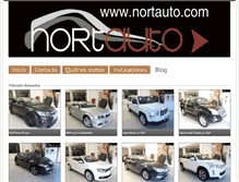 Tablet Screenshot of nortauto.com